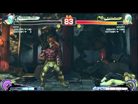 Uenis (Claw) vs Zeny53 (El Fuerte) - AE 2012 Match *720p*