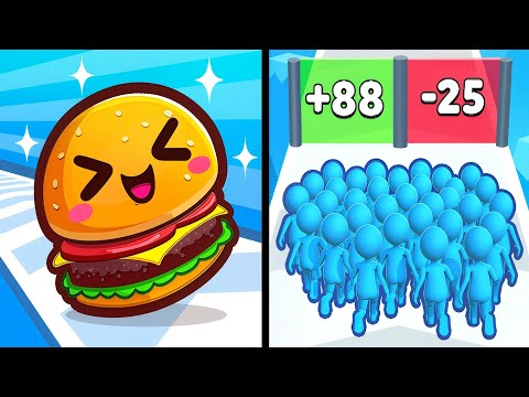 Count Master vs Food Run Max Levels Unlocked💥 SpeedRun Gameplay