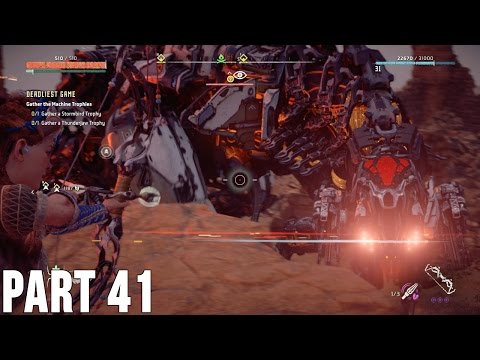 Horizon Zero Dawn - 100% Walkthrough Part 41 [PS4] –  Errand: Deadliest Game