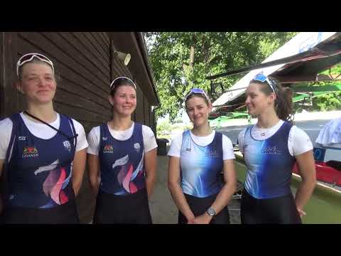 Celina Bulińska, Weronika Szarmach, Weronika Bala i Basia Głód otarły się o medal mistrzostw Europy