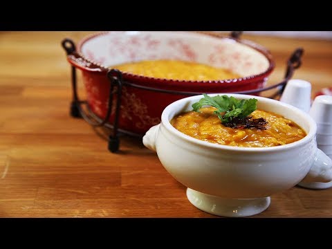 شوربة العدس بالشعيرية بالفيديو