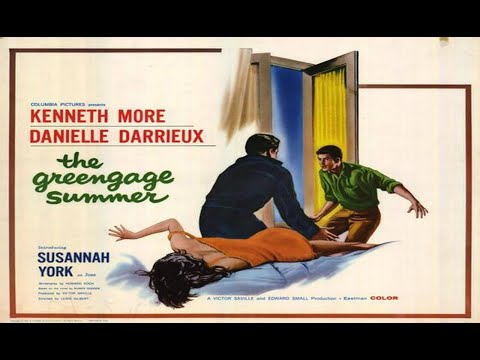 The Greengage Summer 1961-Kenneth More-Danielle Darrieux--Susannah York