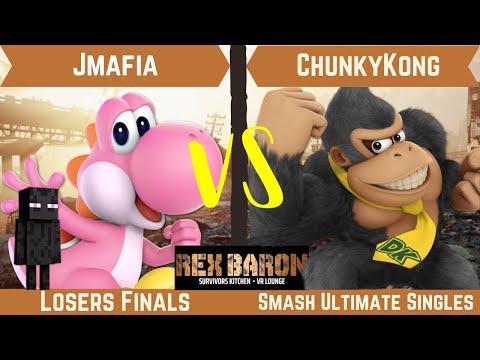 Rex Baron 6 Losers Finals - Jmafia (Yoshi, Steve) Vs. ChunkyKong (Donkey Kong)