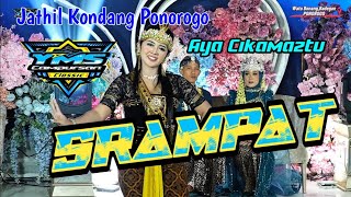 Download lagu SRAMPAT ❤️ Aya Cikamatzu - Yms Campursari Ponorogo ❤️ Cucuk Lampah jathil kondang  Ponorogo mp3