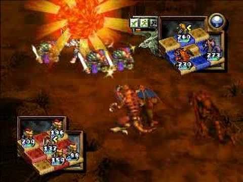 Ogre Battle 64 - Destin, the Valiant ; and 2 dragons
