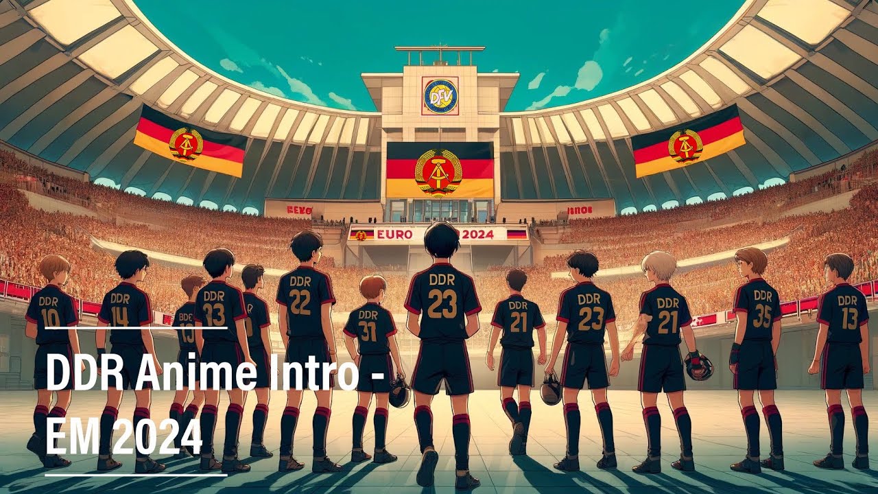 DDR Anime Intro - Fußball EM 2024