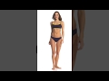 Nautica Double Layer Mid Rise Bikini Bottom | SwimOutlet.com