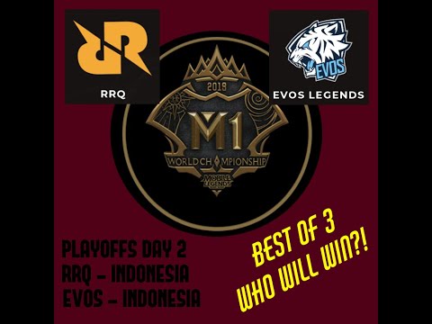 M1 2019 UPPER-BRACKET - MLBB WORLD CHAMPIONSHIP - RRQ vs EVOS LEGENDS Game 2 - TIGRE LANG MALAKAS!