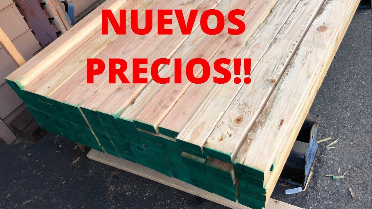 UPDATED!!! precios de la Madera Buenas noticias