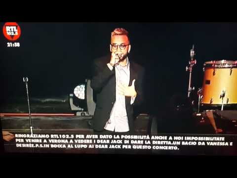 Dear Jack e Mattia Briga - Mash Up - Arena di Verona 31-08-2015