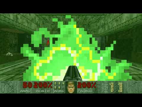 Doom + Doom II: Legacy of Rust - E2M2: Falsehood (100%)
