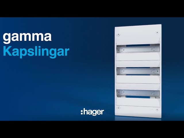 hager Kapsling 2x13 m i plast