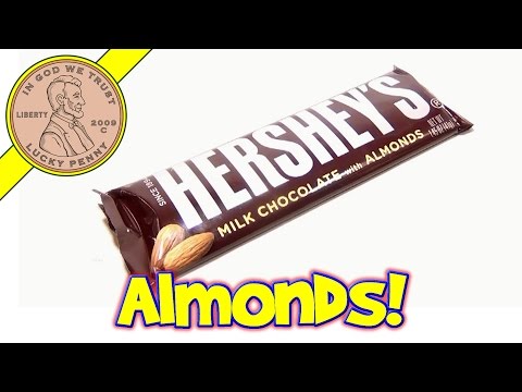 Hershey's Milk Chocolate & Almonds Candy Bar Review