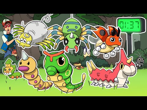 Which regional bug survives the longest in Pokémon?