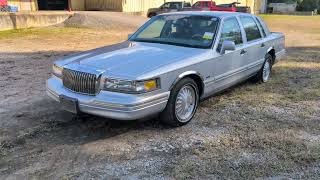 1996 Lincoln Town Car Cartier Edition Walk Around and Drive By