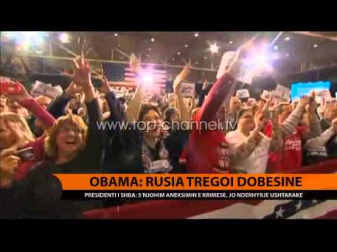 Obama: Rusia tregoi dobësinë - Top Channel Albania - News - Lajme