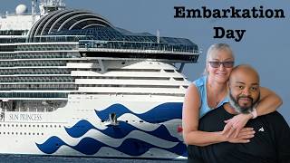 Sun Princess Embarkation Day|Crown Grill| What did we think about it?