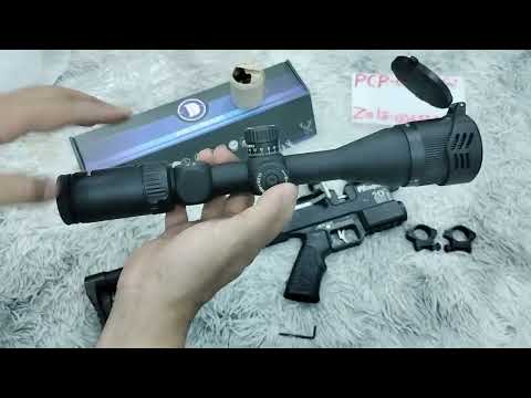 Chân kính ngắm, loại lùn cho ray 20 phi 25 gọn nhẹ