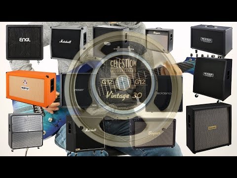 Celestion V30 + Shure SM57 vs 14 Guitar Cabinets (Mesa Boogie, Soldano, Engl, EVH, Framus, Friedman)
