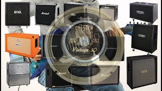 Video thumbnail for Celestion V30 + Shure SM57 vs 14 Guitar Cabinets (Mesa Boogie, Soldano, Engl, EVH, Framus, Friedman) by ChoptonesOfficial