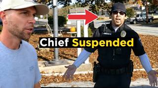 Police Chief Suspended by the MAYOR for this!