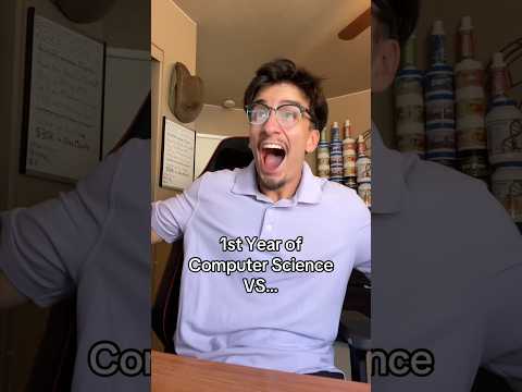 1st VS 4th Year of Computer Science