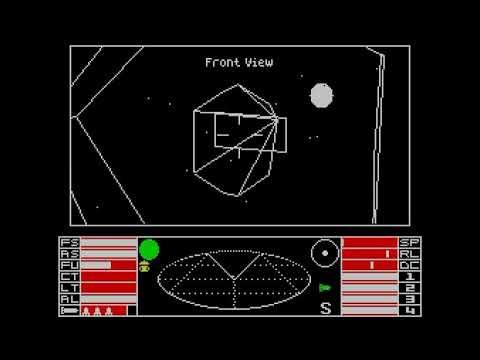 ZX Spectrum 128k - Elite Legend - Docking & Station Facilities