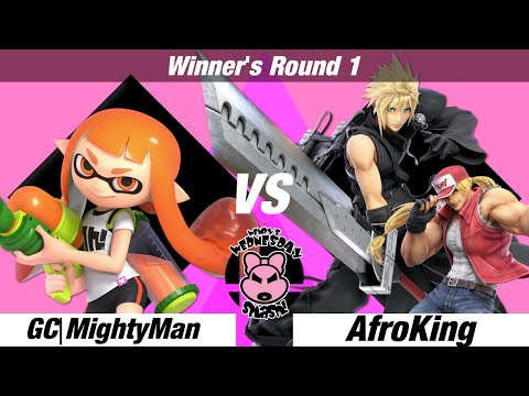 WWS #6 Winner's Round 1 - GC|MightyMan (Inkling) vs AfroKing (Terry/Cloud)