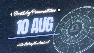 10 August Zodiac Horoscope: Birthday Personality & Traits Revealed