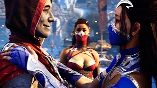 Mortal Kombat 1 Mileena Saves Her Father from Ermac (4K-Ultra HDR) 2023 MK1