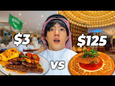 I Tried $3 and $120 Food in Saudi Arabia!