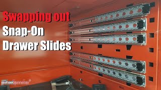 Snap-On Drawer Slider Replacement / Relocation | AnthonyJ350