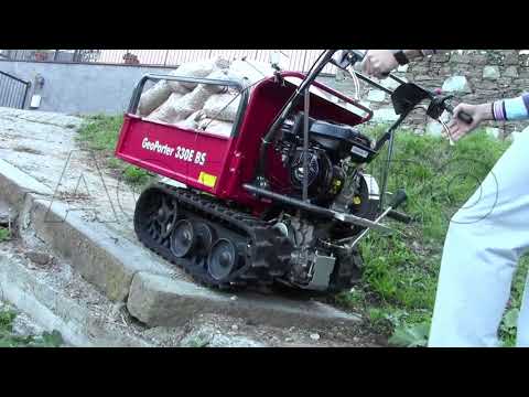 Come si lavora con la motocarriola GeoTech GeoPorter 330E