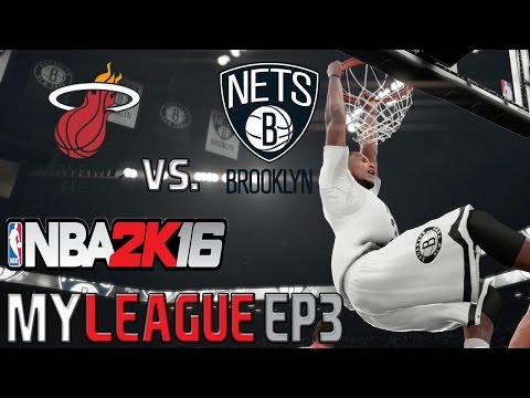 NBA 2K16: Brooklyn Nets MyLeague - Secondary Options [Y1G25 EP3]