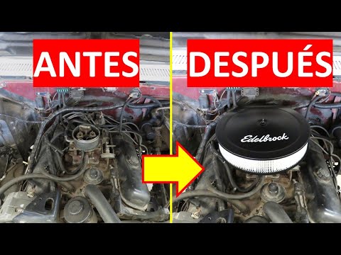 DO THIS to install a HIGH-PERFORMANCE EDELBROCK AIR FILTER for your V8 engine