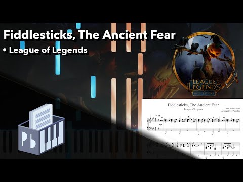 Fiddlesticks, The Ancient Fear | Champion Theme - League of Legends OST (Piano Tutorial)