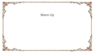 Jill Scott - Warm Up Lyrics