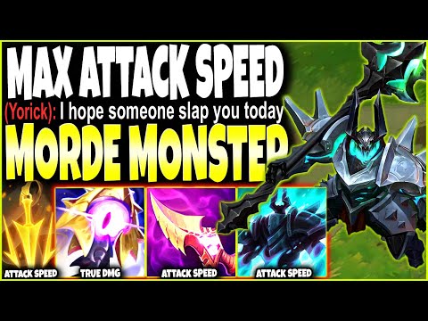 Toxic Yorick vs the MAX ATTACK SPEED Mordekaiser Season 12 Build 🔥 LoL Morde Preseason 2022 Gameplay