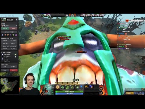 Grubby having fun testing out Undying in Attack on Titan form