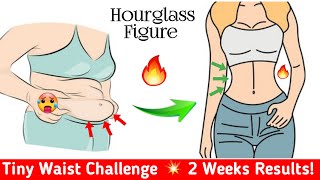 Tiny Waist Challenge 💥 2 Weeks Results! 🔥 Quick & Fast Home Workout By Fitness Guide