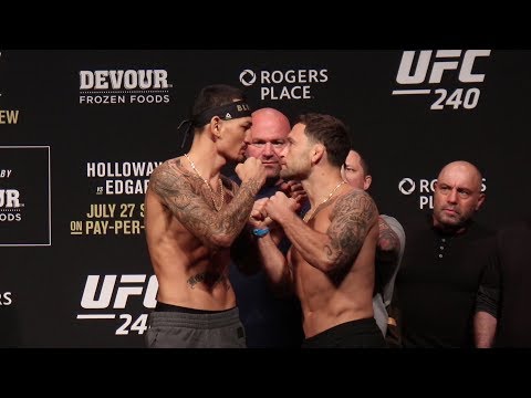Max Holloway vs. Frankie Edgar | UFC 240 Ceremonial Weigh-Ins