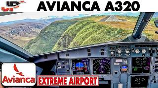Download lagu Extreme Airport of Pasto Colombia in Avianca A320 cockpit mp3