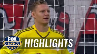 Bernd Leno incredible error gives Augsburg 1-0 lead - 2015–16 Bundesliga Highlights