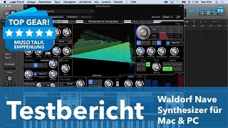 Video thumbnail for Test - Waldorf Nave Plug-in für Cubase, Logic & Co. - deutsch by musotalk