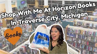 Shop With Me At Horizon Books 📚 Independent Bookstore In Downtown Traverse City, Michigan