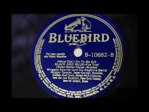 MUGGSY SPANIER RAGTIME BAND [BLACK AND BLUE] 1939,