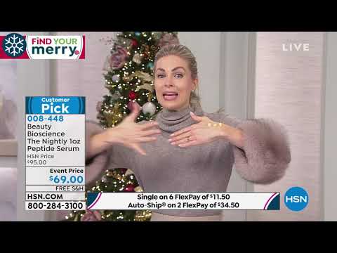 Beauty Bioscience The Nightly 1 oz. Peptide Serum