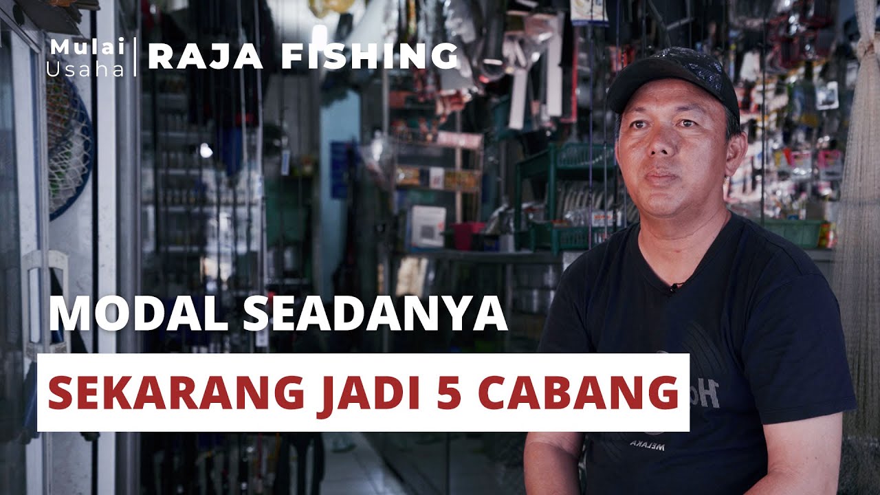 DARI TOKO PANCING BISA BELI RUMAH & BERANGKAT UMROH- RAJA FISHING