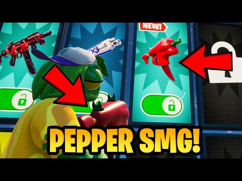 How To get NEW Pepper SMG in 1vs1 with every gun Fortnite