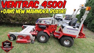 Ventrac V4500 Demo With Dan And Tools In Action! Check Out His New Mahindra Roxor!!